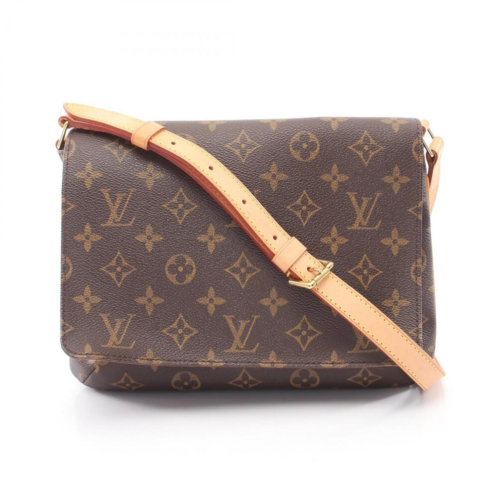 Louis Vuitton Musette Tango Short Strap Shoulder Bag Canvas Leather Monogram